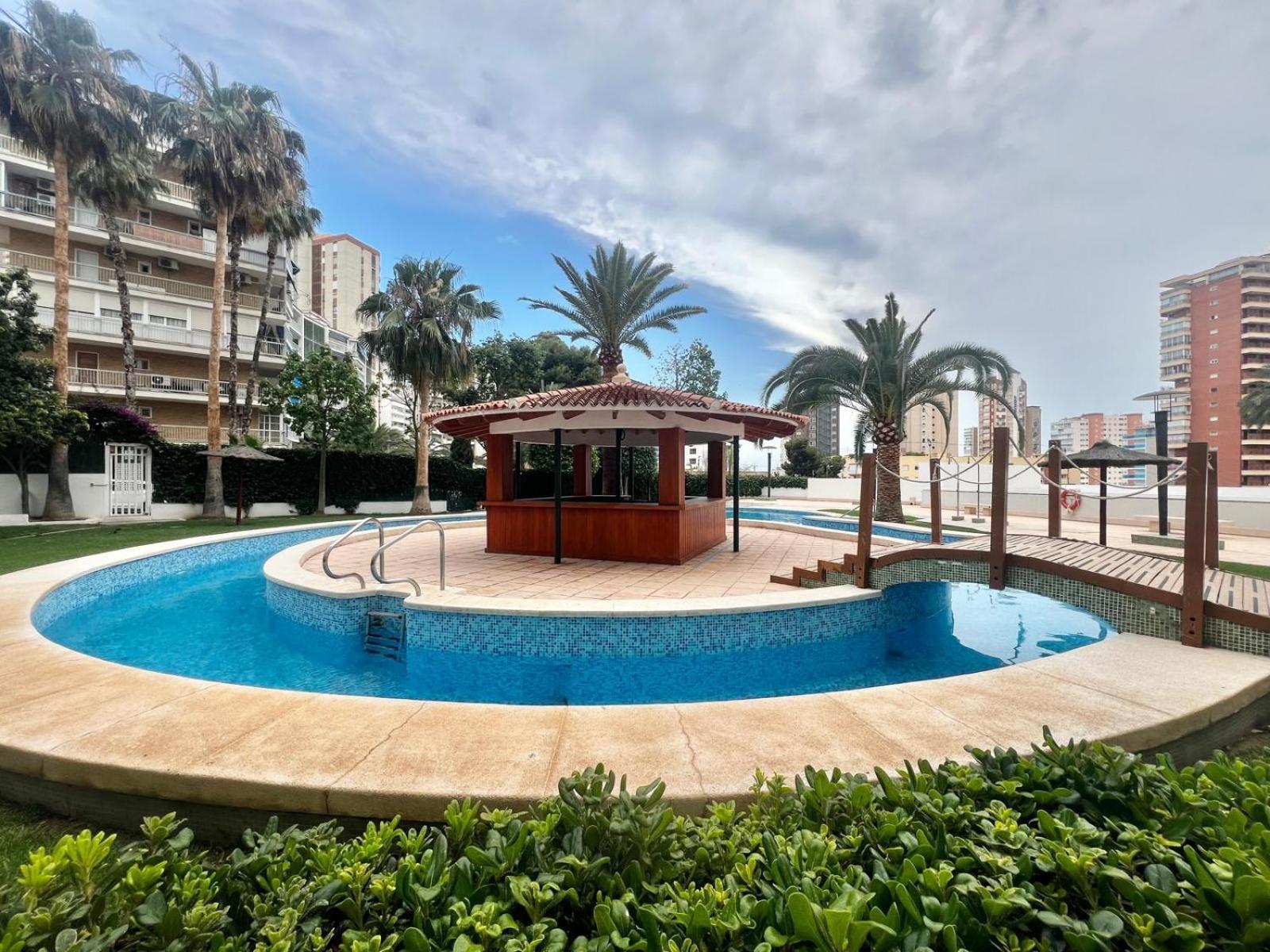 Sea View Penthouse! Apartment Benidorm Luaran gambar